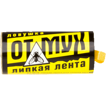 От мух каракурт липкая лента НЛЛ