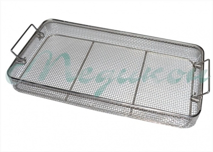 Лоток прямоугольный сетчатый ЛМПрС-Медикон 480х250х50 (с ручками)