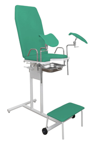 Кресло гинекологическое с ручным приводом КГ-1 (зеленое)