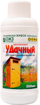 Удачный-биопрепарат для таулетов жидкость 0,5 л