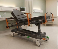 Каталки с регулируемой высотой (двухколонная, с центральной тормозной системой)